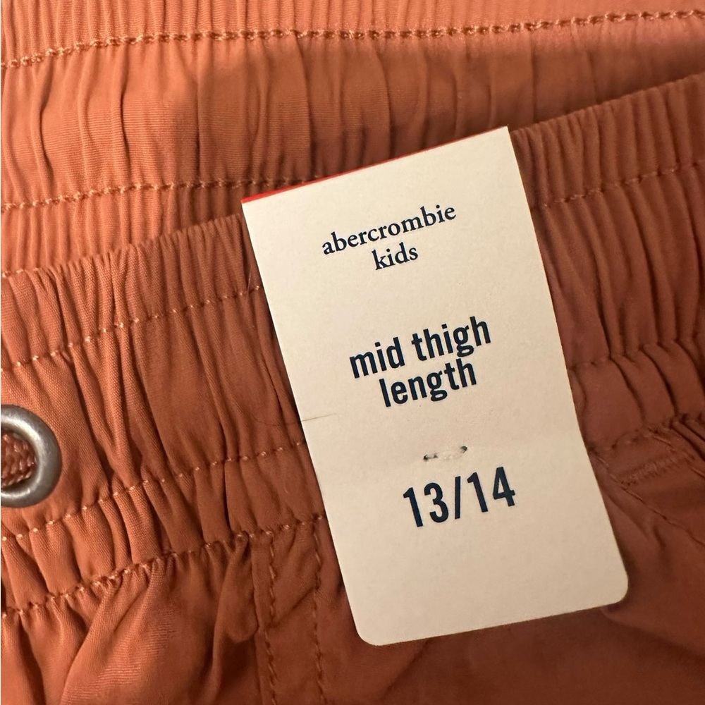 Abercrombie Kids Terracotta Mid-Thigh Shorts